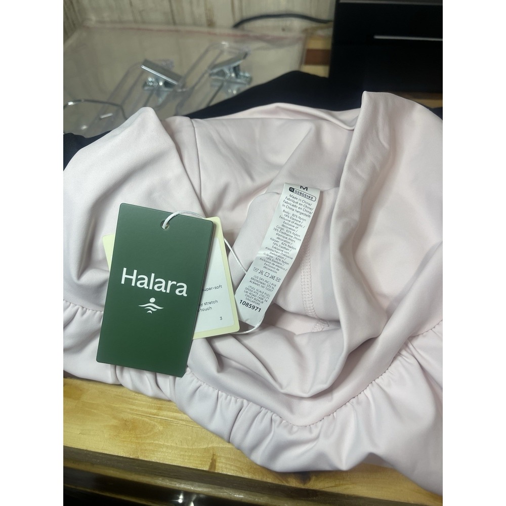 Halara Softly Zero Airy Shorts women's  Medium  Lot Of 2 NWT Pink And Black - Picture 5 of 5
